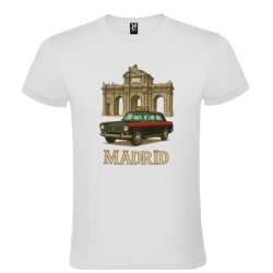 Camiseta Taxi de Madrid y Puerta de Alcalá