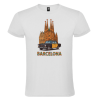 Camiseta Taxi de Barcelona y Sagrada Familia